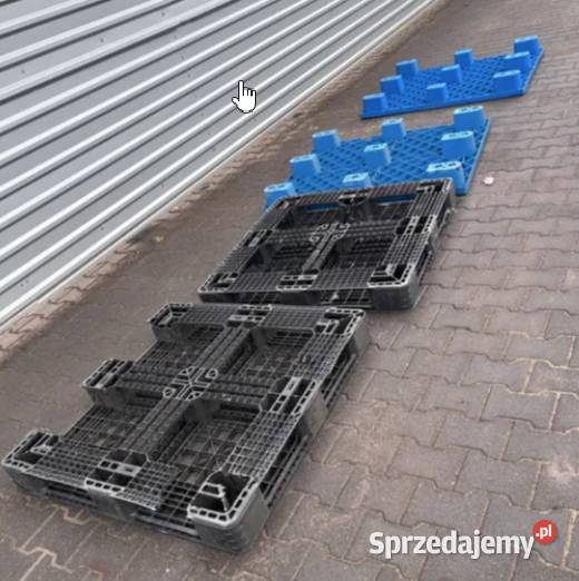Palety plastikowe 100x120 i 100x100 Warszawa