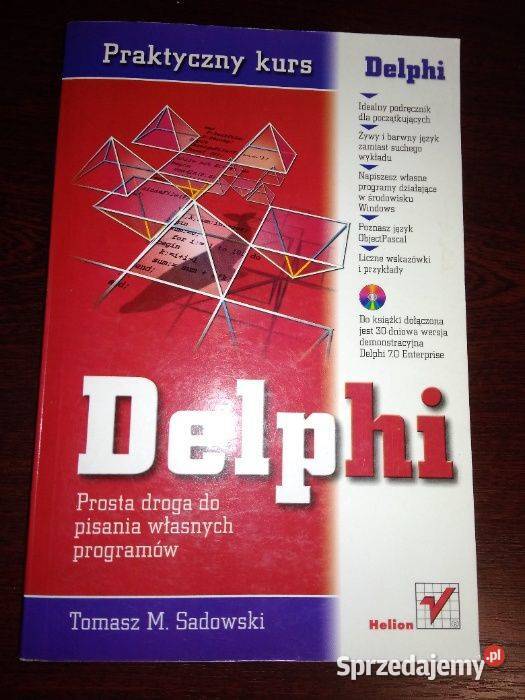 Ksiązki do pogramowania Delphi Książki naukowe i popularnonaukowe Pruszków