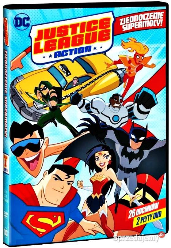 DC JUSTICE LEAGUE ACTION ZJEDNOCZENIE SUPERMOCY Kalisz