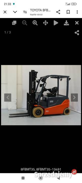 Serwis wózków widłowych Toyota mazowieckie