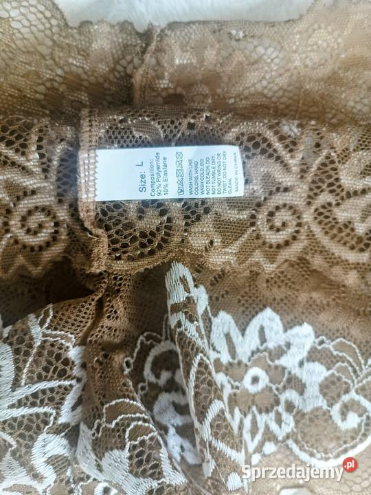 Damski komplet z pełną koronką rozmiar L Pisarzowice sprzedam