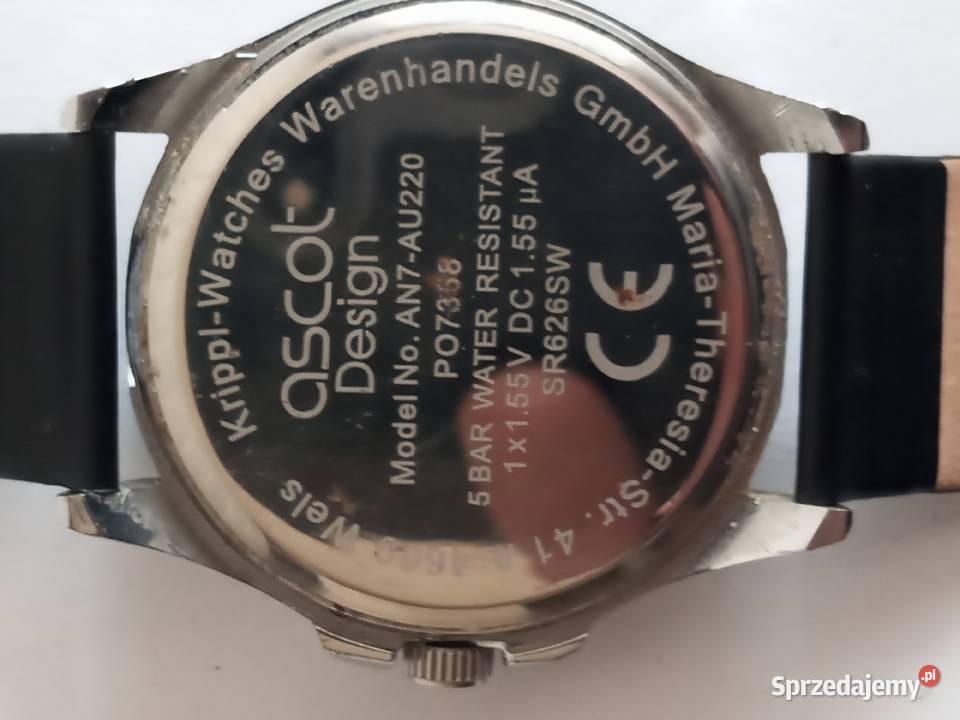 ZEGAREK KWARCOWY ASCOT DESING zachodniopomorskie Szczecinek
