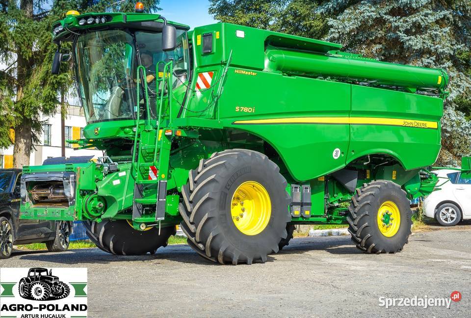 Kombajn zbożowy JOHN DEERE S 780 i HILLMASTER Zbożowe Kudowa-Zdrój sprzedam