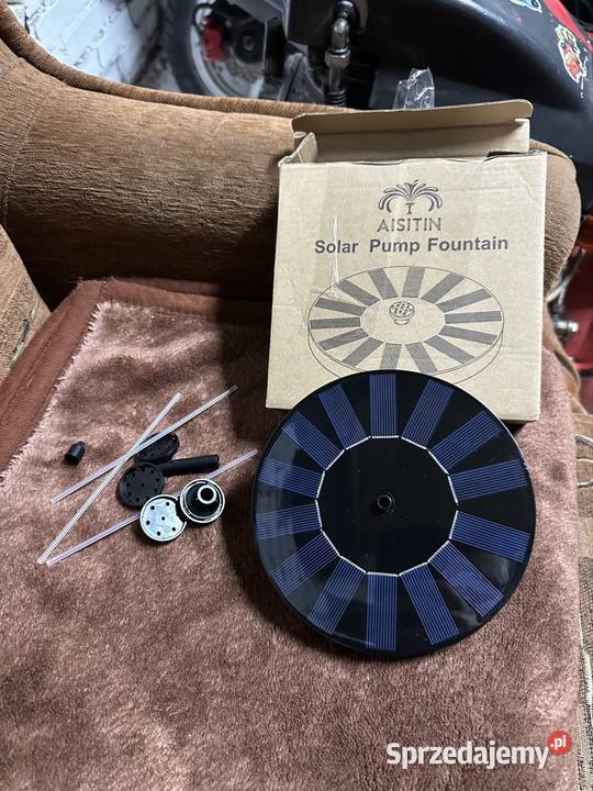 pływajaca fontanna solarna fontanna na solary Dekoracje ogrodowe Zwoleń