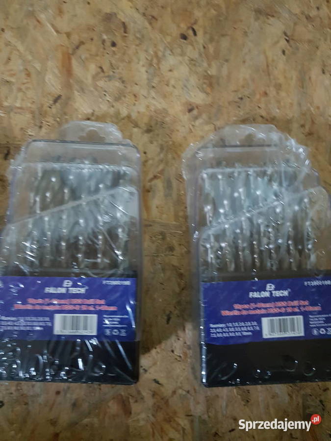FALON TECH Wiertła HSS do metalu 19pcs FT390019B Głogowa