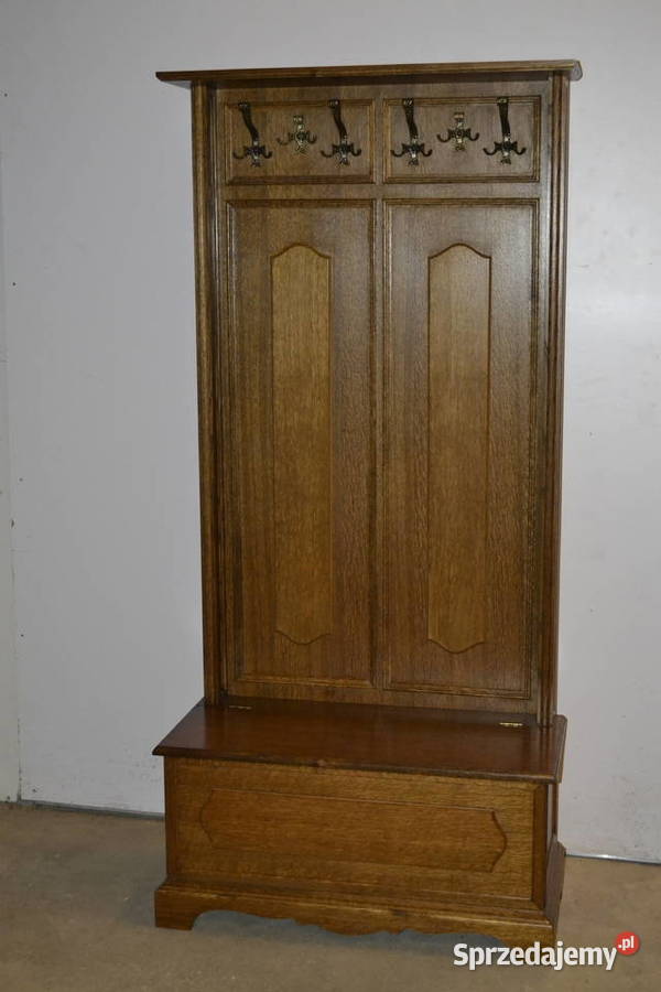 wieszak stylowy dąb 3 Meble