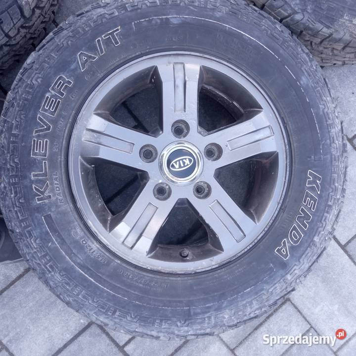 koła z oponami at kia vitara zuk uaz 2257516 Piotrków Trybunalski sprzedam