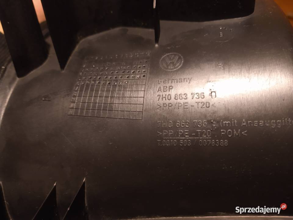 Stopień Prawy Nakładka Progu Prawa Vw T5 7H0 863