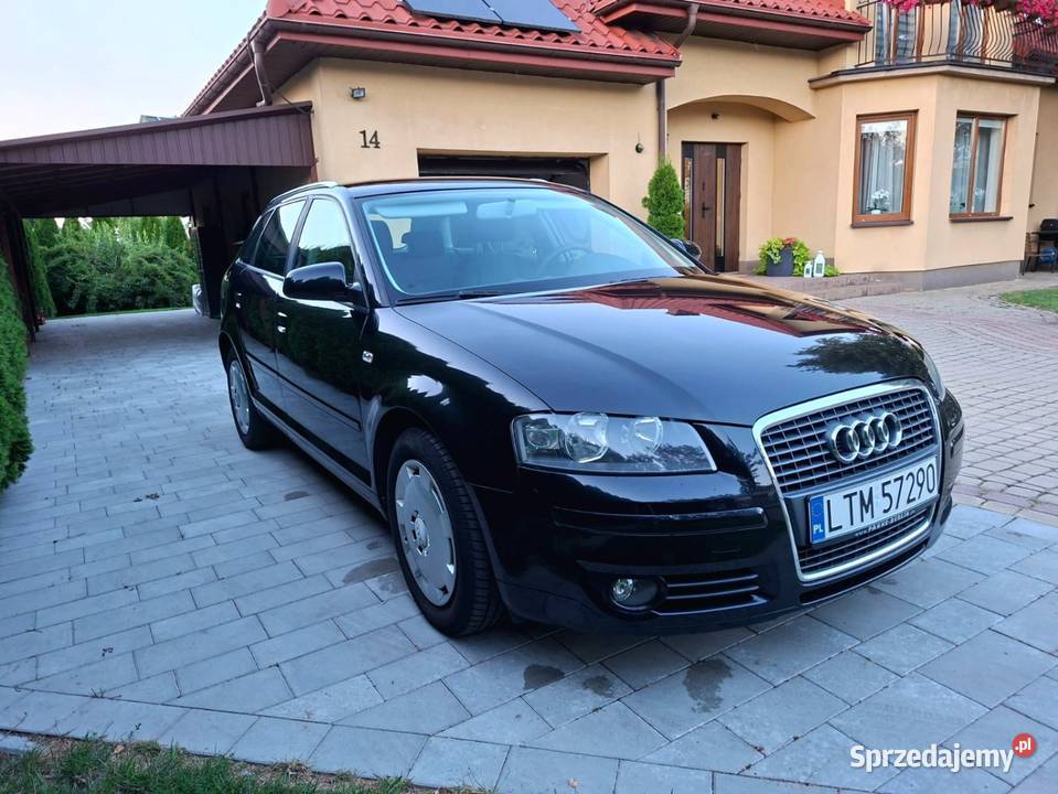 Audi A3 8P 16 MPI Benzyna LPG 2008 r 5drzwi 264 radio Tomaszów Lubelski