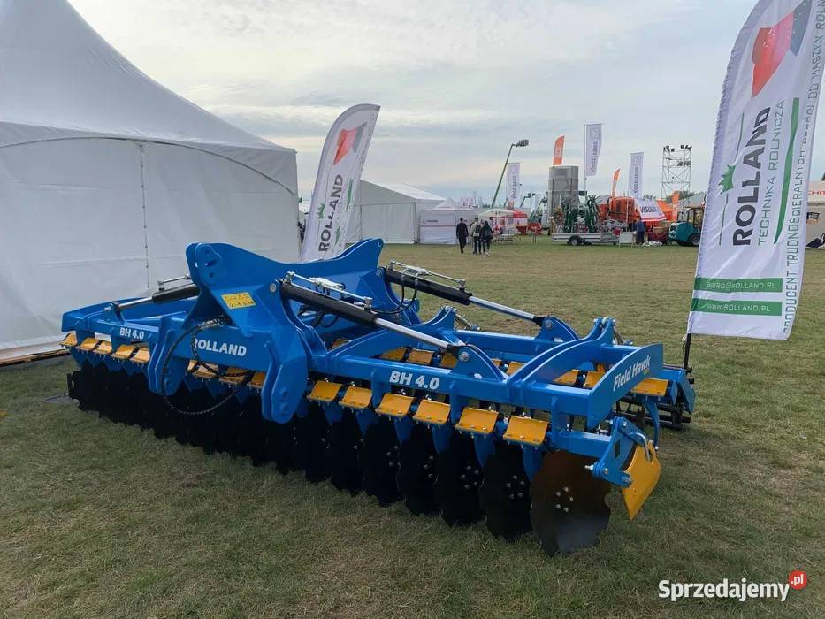 Brona talerzowa składana hydraulicznie 4 metry Przedbórz
