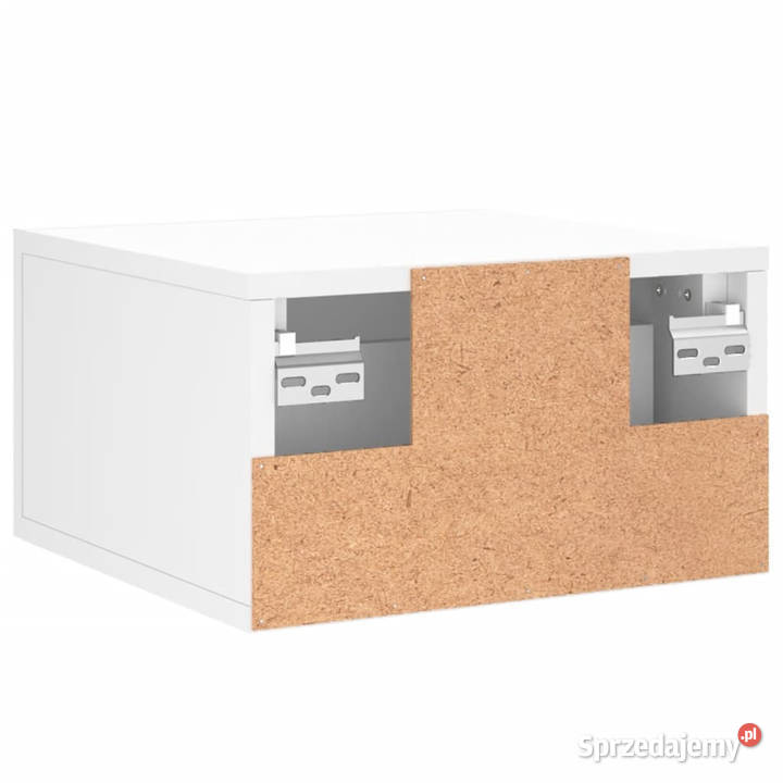 Wisząca szafka nocna biała 35x35x20 WM829820 Warszawa