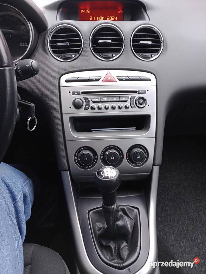 PEUGEOT 308 SW 2012r wielofunkcyjna kierownica Biała Podlaska