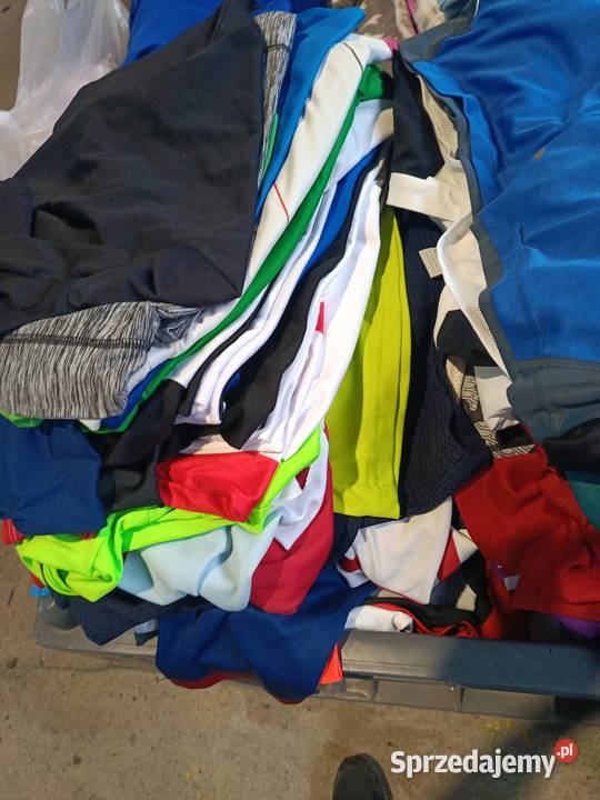 Koszulki sport mix używane Odzież i bielizna męska Lusina