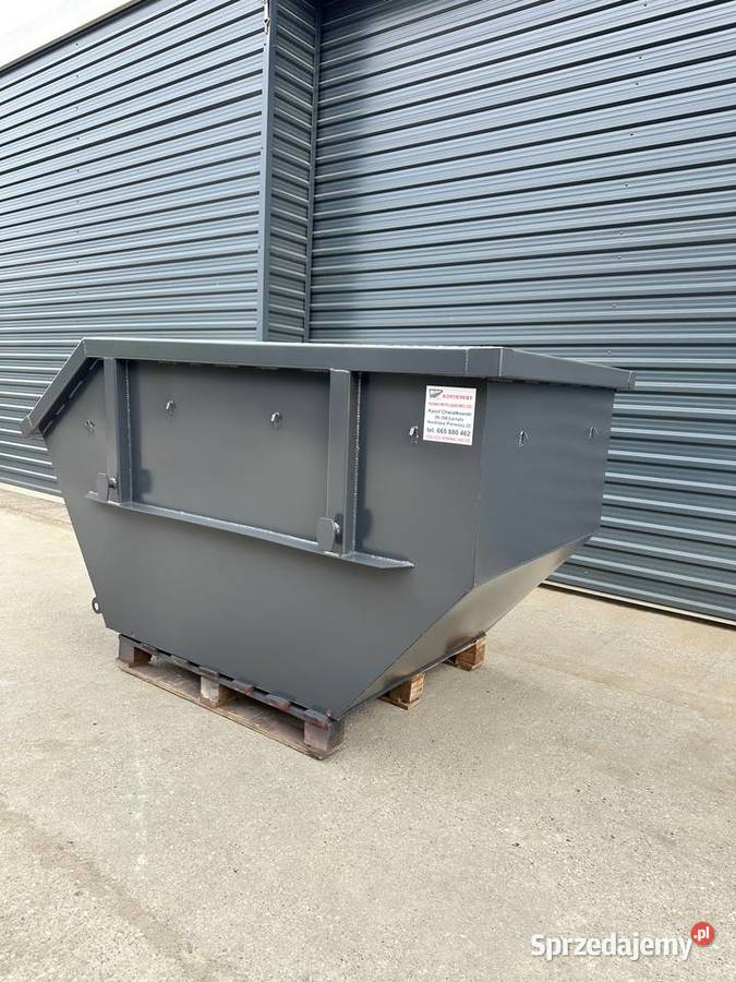 Kontener mulda hakowiec 3m3 kontener na piasek Niedrzew Pierwszy