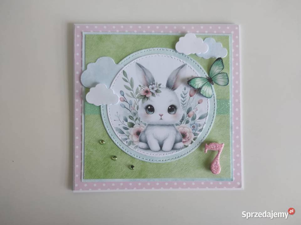 Kartka okolicznościowa ręcznie robiona na