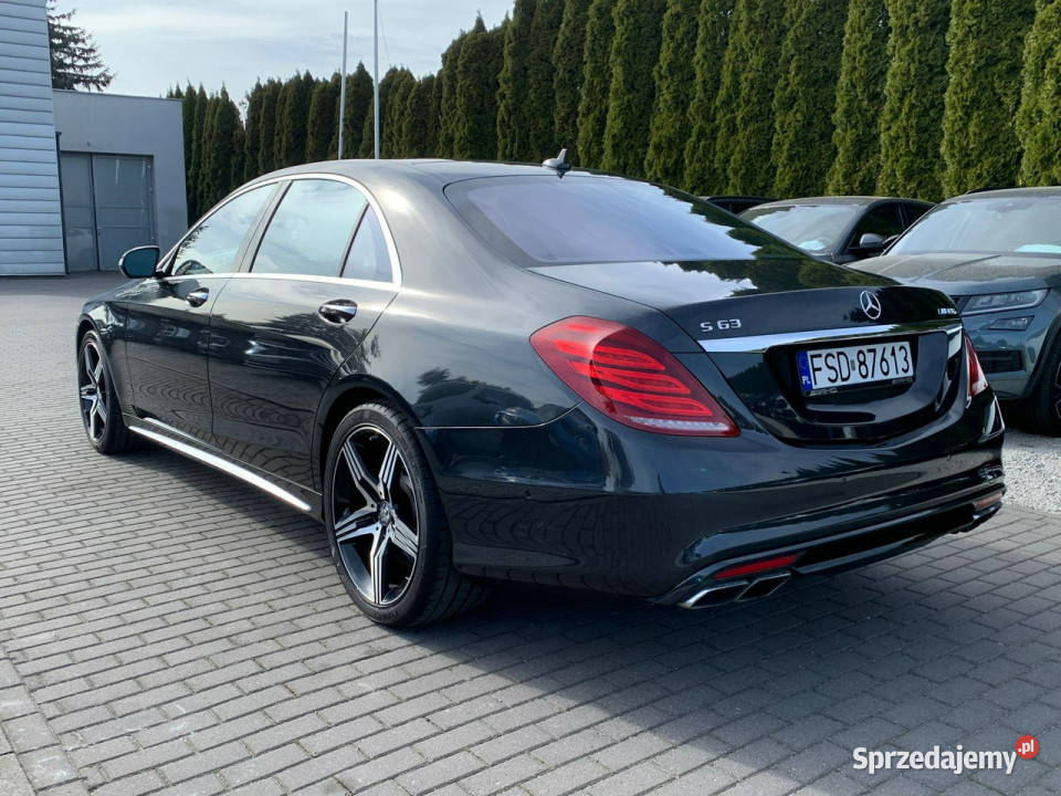 Mercedes S 63 AMG S63 AMG Long Panorama Masaże wielkopolskie Baranowo sprzedam