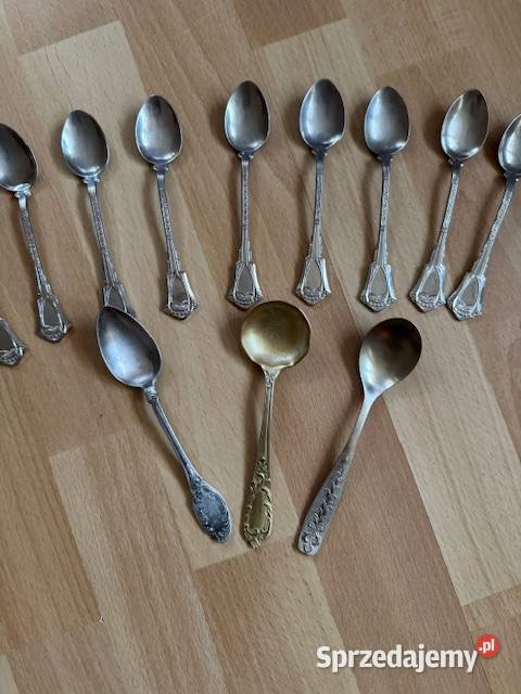 Łyżeczki platerowe posrebrzane różne rozmiary do Częstochowa