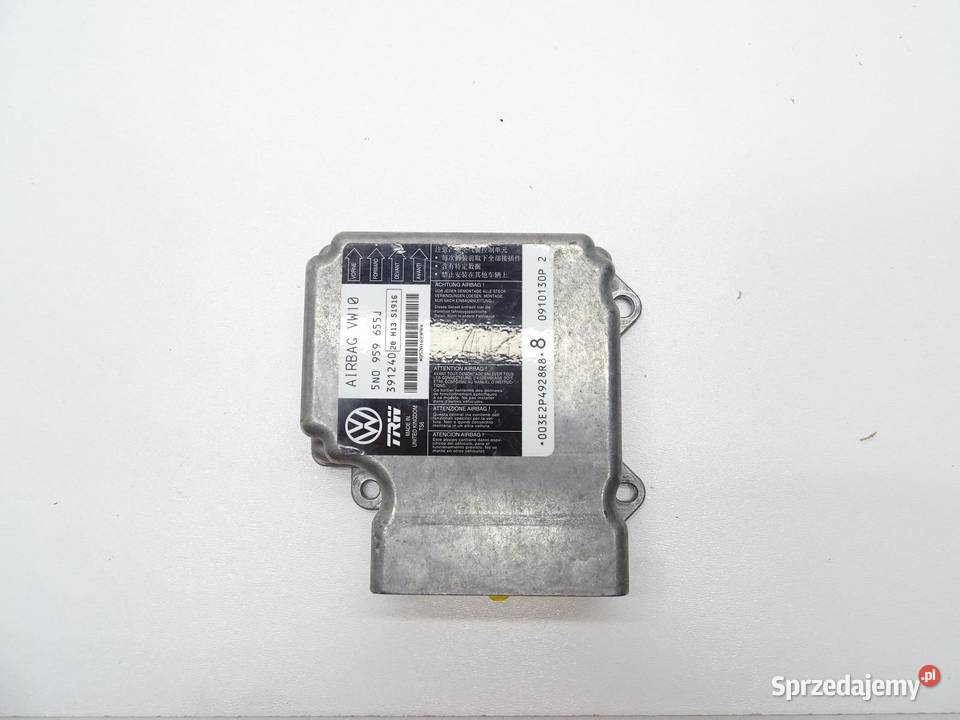 MODUŁ STEROWNIK AIRBAG PODUSZEK POWIETRZNYCH