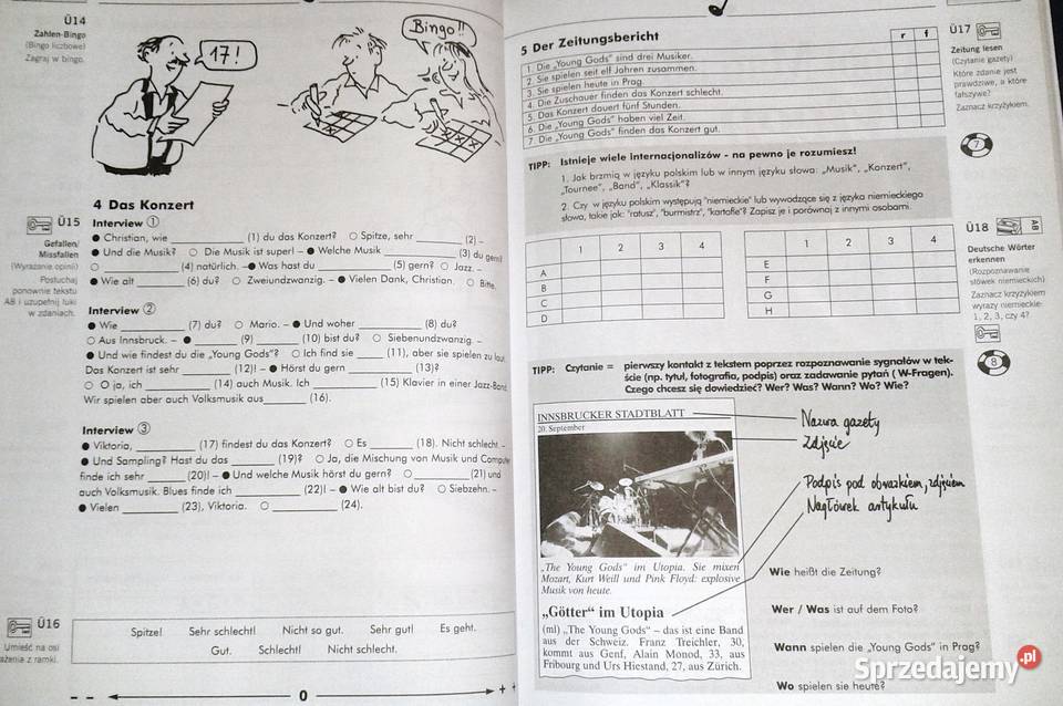 Moment mal Arbeitsbuch 1 Książka ćwiczeń Chełm sprzedam