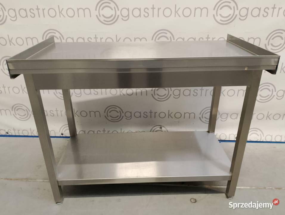 Stół z półką  110x60x85 rant z 3 stron Gastronomia Wrocław