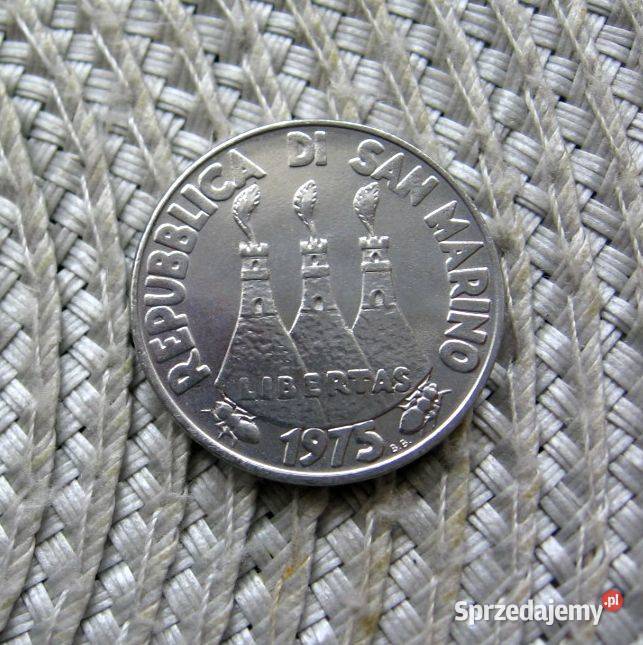 San Marino 50 Lir 1975r Kalisz