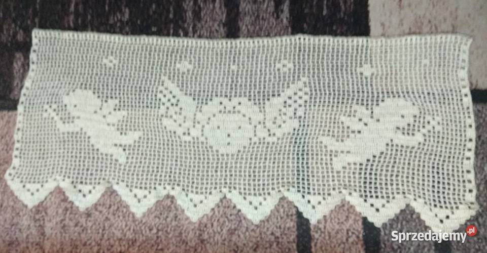 Firanki 4 Aniołki choinki bałwanki kościół Katowice