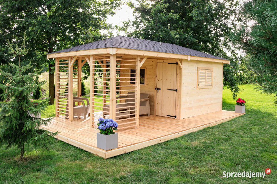 Domek ogrodowy Nowoczesne Altany San Marco wym