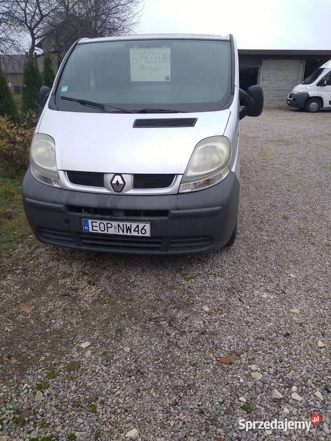 Renault Trafic nieuszkodzony Przedbórz