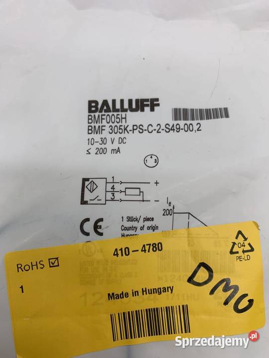 Balluff BMF005H BMF 305KC2S49002 Czujnik Warszawa