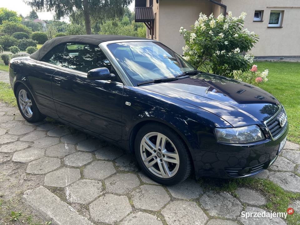 Audi A4 B6 cabrio 24 V6 przebieg 170 automatyczna Krasnobród sprzedam