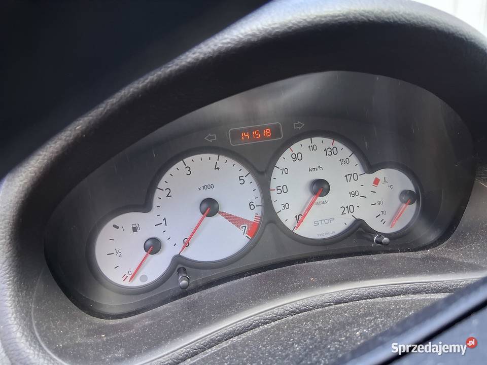 Peugeot 206 14 Szwecja Mińsk Mazowiecki
