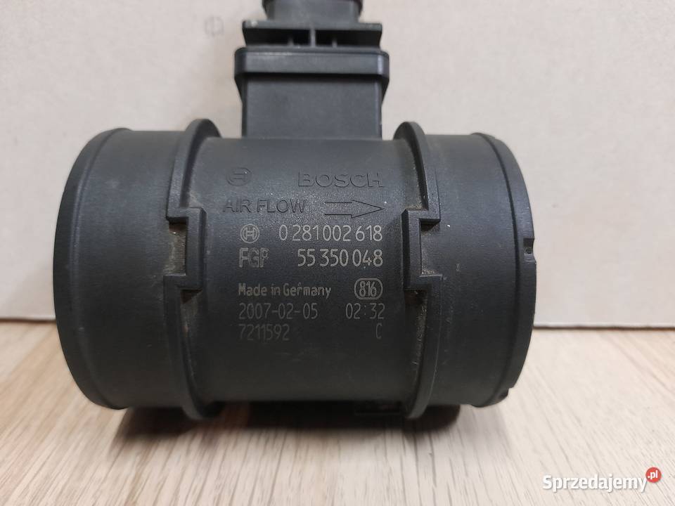 Przepływomierz 0281002618 55350048 Opel Astra H Wyszków