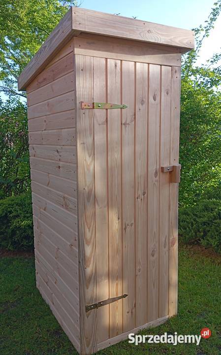 Toaleta Drewniana Z Deski Heblowanej Wychodek Wrocław