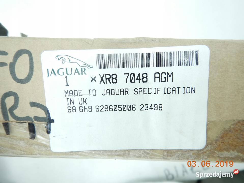 LAMPKA SUFITOWA PRZÓD JAGUAR STYPE 0002 ORYGINAŁ