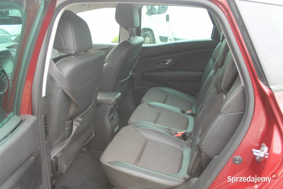 Renault Scenic IV 2016 bordowy wielkopolskie Ostrów Wielkopolski