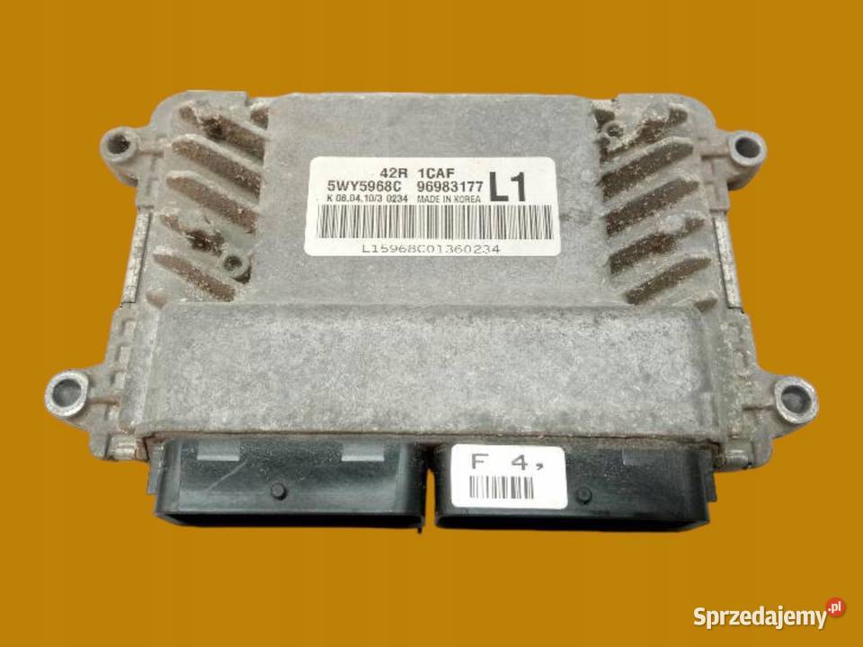 STEROWNIK SILNIKA 96983177 Chevrolet Aveo II osobowe sprzedam
