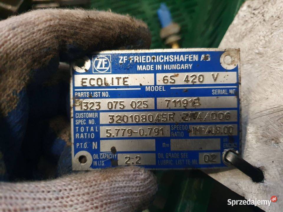 OBUDOWA SKRZYNI OPEL MOVANO III L3H2 RWD 6S420V Lipno