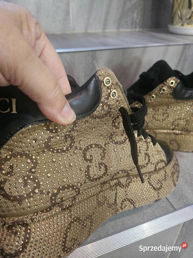 Piękne spacery buty kostkę Guci Mucharz sprzedam