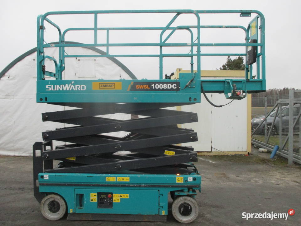 Podnośnik nożycowy10 m Sunward SWSL1008DC Pleszew