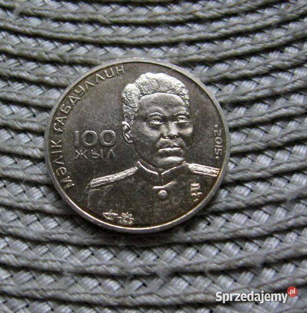 Kazachstan 50 Tenge 2015r Malik Gabdullin Kalisz