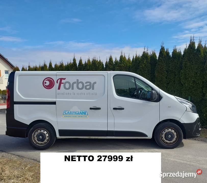 Renault Trafic 2016 Klima Nawigacja BEZ Rok produkcji 2016