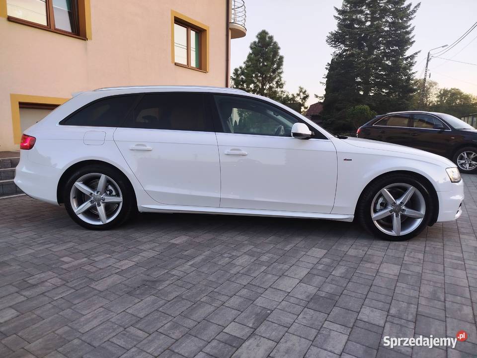 Audi a4 b8 Sline LIFT 2015R skóra navi alu 18 nawigacja