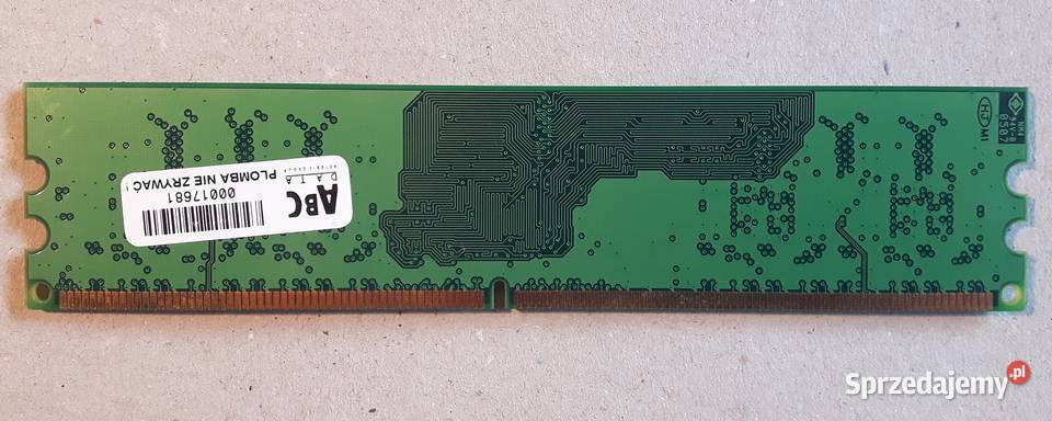 Pamięć RAM DDR2 256 MB 533 MHz PC4200 Elixir Pojemność 256MB śląskie Sadów