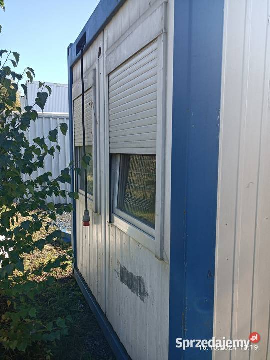 Kontener szatniowy socjalny 6m Kraków r małopolskie Wieliczka
