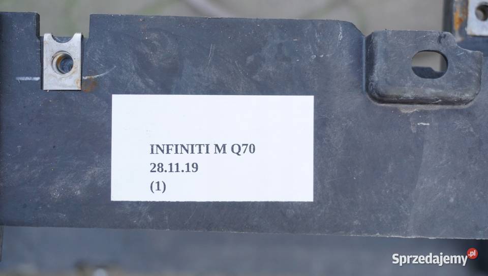 WZMOCNIENIE PAS PRZÓD INFINITI M30d Y51 20102013 osobowe Nowy Tomyśl