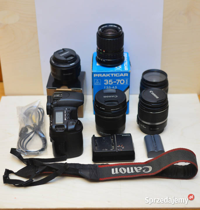 Aparat lustrzanka nie pełna klatka CANON eos 20d Nowy Wiśnicz