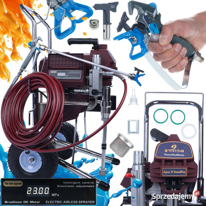 Agregat Malarski Apex B 2500W 20MPa 32Lmin Ludźmierz