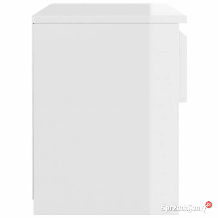 Szafki nocne 2 białe wysoki połysk 40x30x39 Warszawa sprzedam
