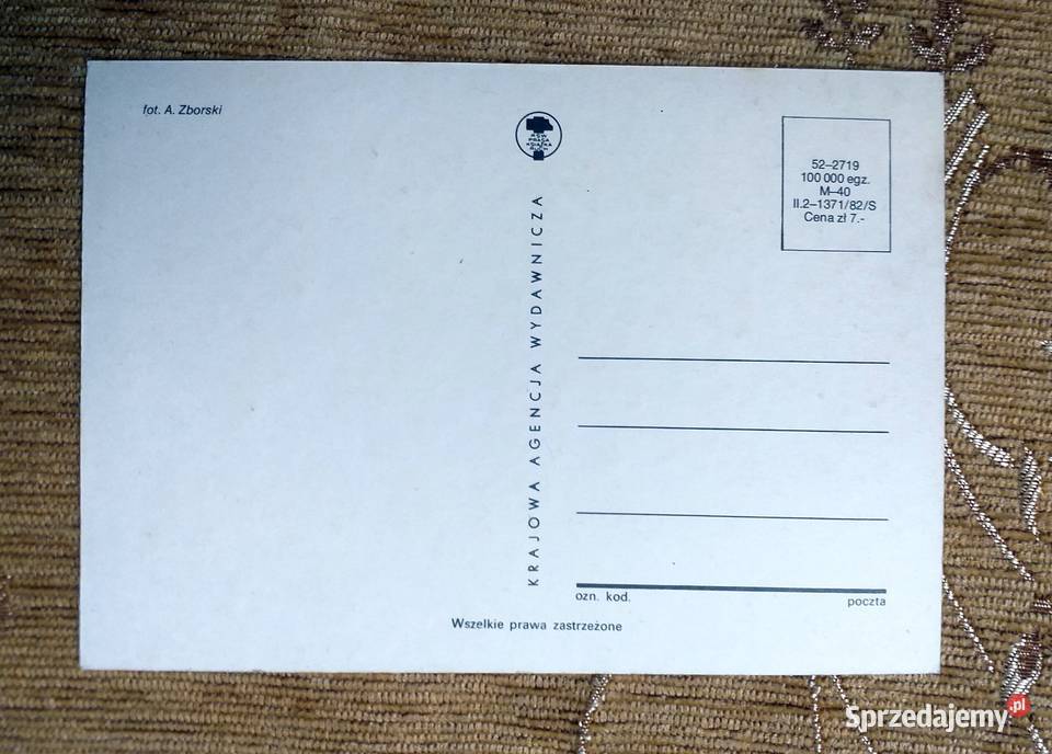 PIĘKNE KWITNĄCE WRZOSY Z ŻYCZENIAMI FOT ZBORSKI Antyki, Sztuka, Kolekcje Piszczac