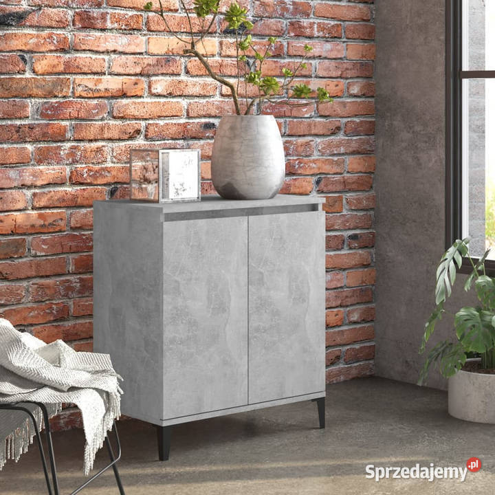 Szafka szarość betonu 60x35x70 materiał Warszawa